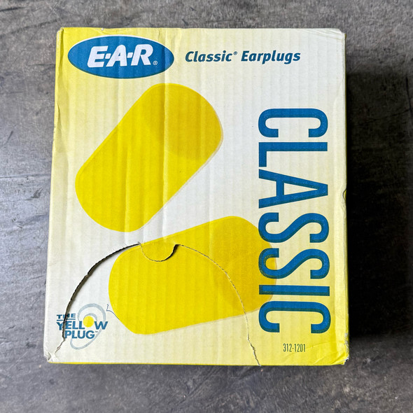3M E-A-R Classic Foam Earplugs | Disposable Uncorded Hearing Protection | New/Old Stock