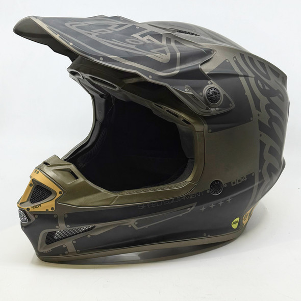 Troy Lee Designs SE4 Polyacrylite MIPS Helmet, DOT Certified Motocross/Off-Road MX Helmet, Open Box