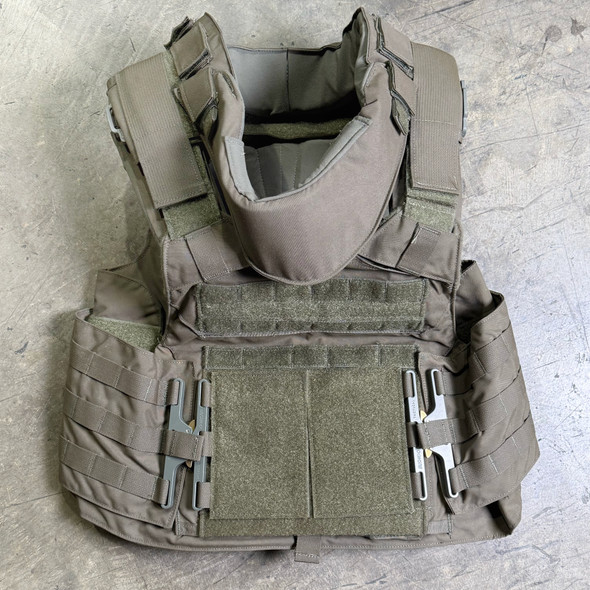 Bushido Tactical ITUS Entry Plate Carrier, Ranger Green, Full Coverage SWAT/Tactical Vest, Police Trade