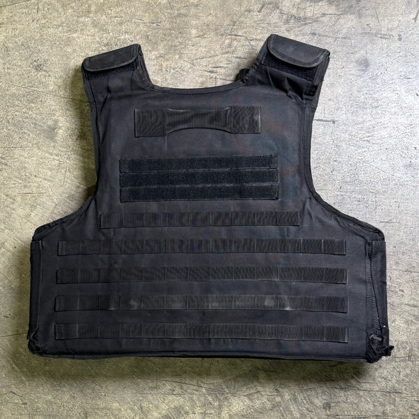 Battle Steel Level IIIA Soft Body Armor Vest, Tactical MOLLE Carrier, Police Trade
