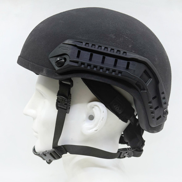 3M Ceradyne Combat Helmet IIIA, Mid-Cut w/ Side Rails, Police Trade