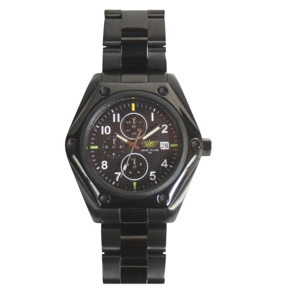 UZI-18B Ballistic Chronograph Swiss Tritium Watch, New/Old Stock