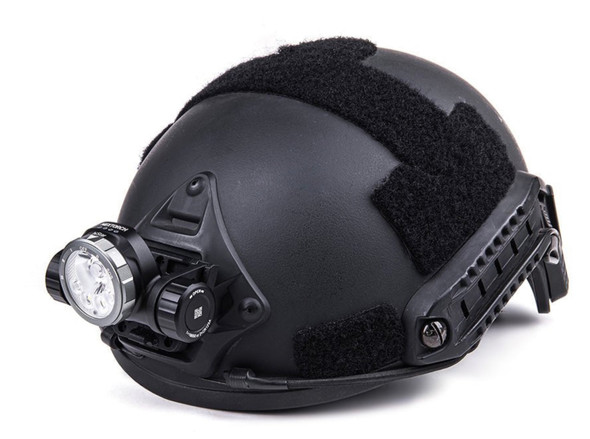 NexTorch hiStar Dual-Beam Rechargeable Helmet Red/White Light 2300 Lumens