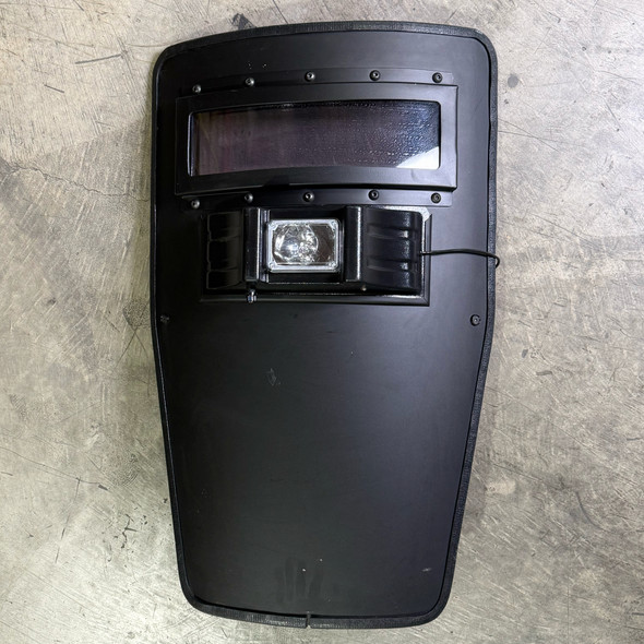 Protech Model 2237 Entry I Level IIIA 24x36 Ballistic Shield w/ Viewport & Light, Police Trade