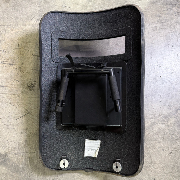 Diamondback Tactical DBT IIIA-190 Ballistic Shield, NIJ IIIA, w/ Integrated LED Strobe Light, Police Trade
