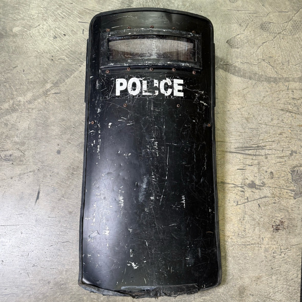 Protech Tactical Entry II Ballistic Shield NIJ IIIA — 24" × 48" Full-Body Police Riot Shield, Police Trade