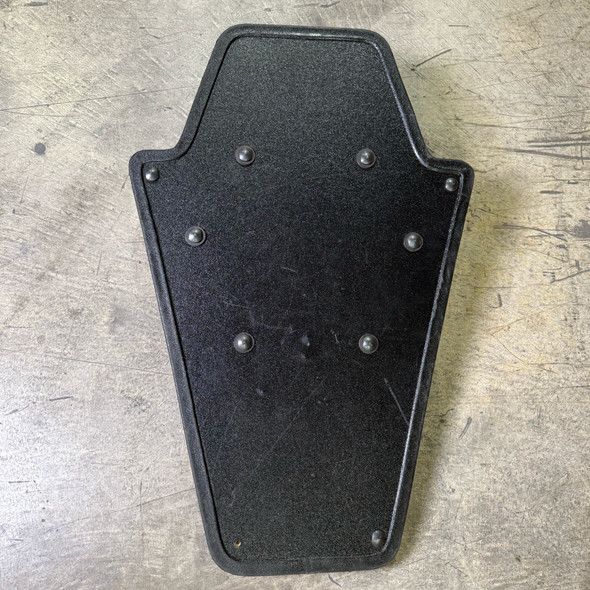 Battle Steel 30"×20" NIJ III Flat Polyethylene Ballistic Shield Dual Hand w/Strap, Open Box