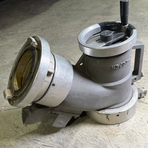 Snap-Tite 5" Piston Intake Valve (PIV), Fire Apparatus Pump Intake, Fire Department Trade