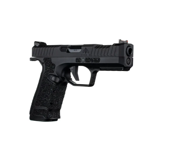 Archon Firearms Type-B 9mm Pistol, Ported Slide and Barrel, Black