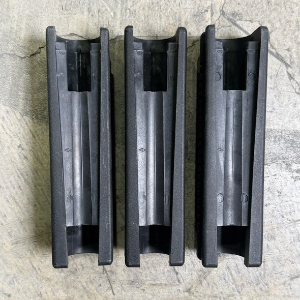 Synthetic Pump-Action Shotgun Forend, Black Ribbed Grip, Police Trade