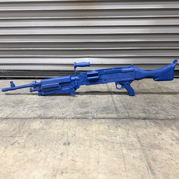 Ohio Ordnance Works M240 Blue Training Gun, Machine Gun Replica, Police Trade