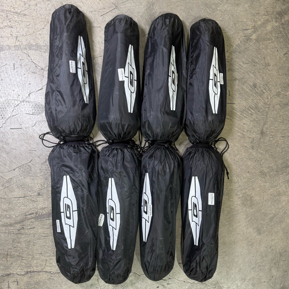 Damascus Gear ZA1134 Hard Shell Leg Guards, Riot Control Knee Shin Protection, Never Issued, Police Trade