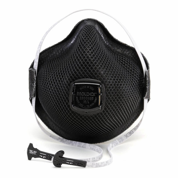 Moldex M2800N95 Special Ops N95 Respirator w/ HandyStrap & Ventex Valve, Medium/Large, 10-Pack
