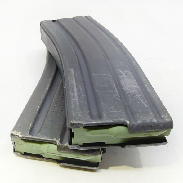Lot of 2 NHMTG 33710 USGI AR-15 5.56/.223, 30-Round Magazine, Police Trade