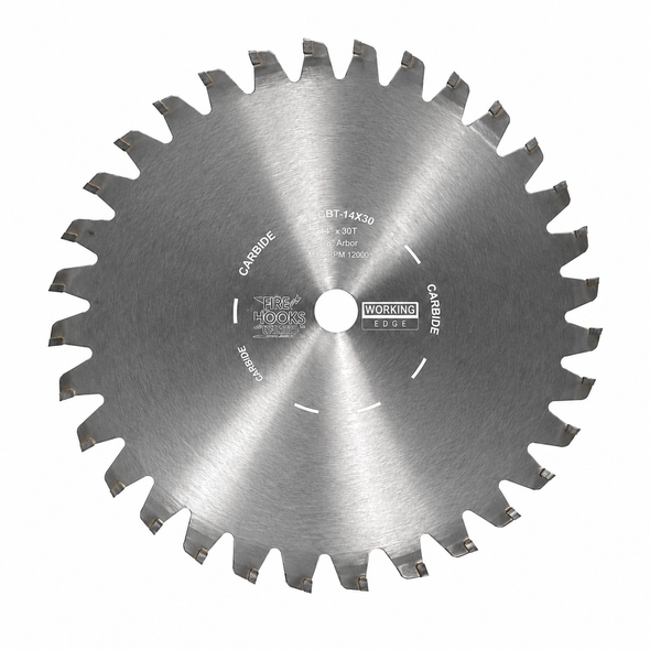 Fire Hooks Unlimited CBT-14X30 14x30 Carbide Tip Blade