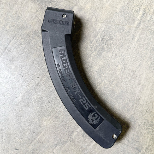 Ruger BX-25 .22 LR 25-Round Magazine for 10/22 Rifles & Charger Pistols, New/Old Stock