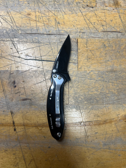Kershaw 1600BLK Chive Black  1.94" Folding Knife, Open Box