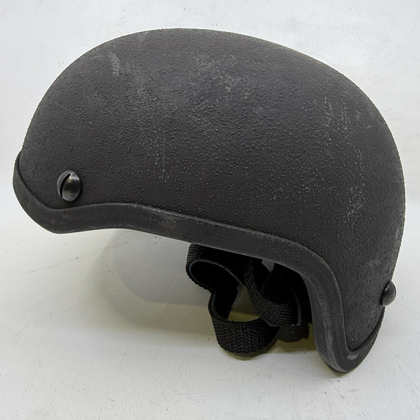 3M Ceradyne Level IIIA Ballistic High-Cut Tactical Helmet, ACH/MICH Style, Matte Black, Military & Law Enforcement Combat Helmet,  Police Trade