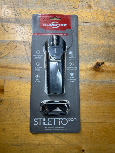 Surefire PLR-B Stiletto Pro Multi-Ouput Flashlight, Open Box