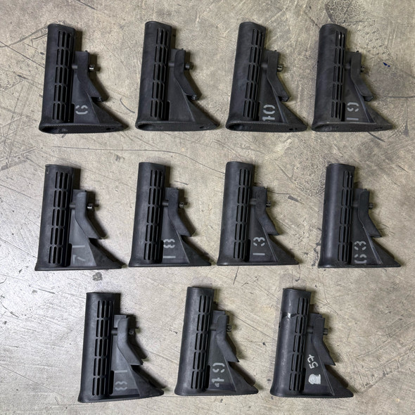 Colt M4 Ribbed Stock w/ Vents, Police Trade