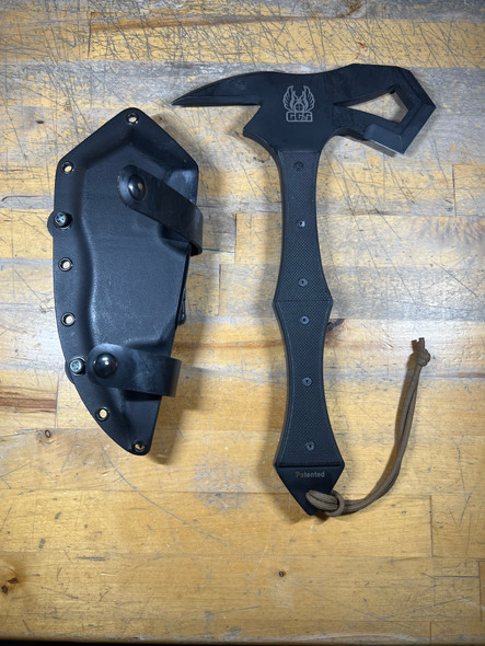 GG&G Battle Hawk Tactical Tomahawk With Sheath, Open Box