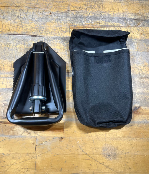 Lancer Tactical Tri-Fold Camper's Shovel w/ Case, Open Box