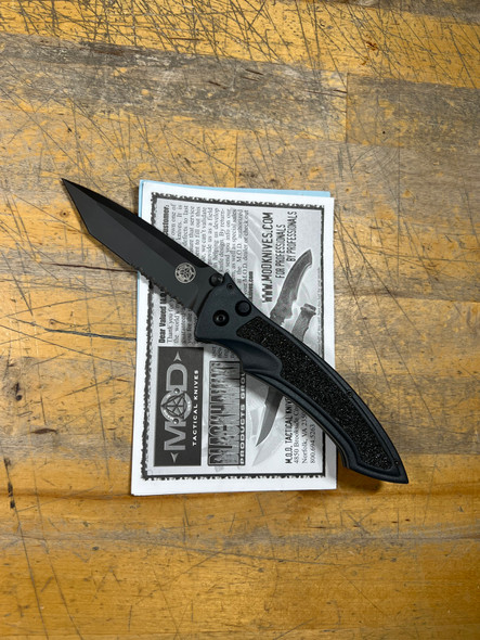 Masters of Defense MOD LTT Tactical Partially Serrated Tanto Knife, Open Box