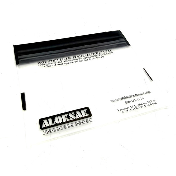 aLOKSAK 5" x 4" Waterproof Storage Bags, New/Old Stock