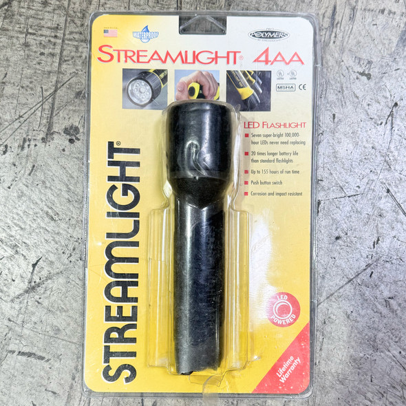 Streamlight 4AA LED Flashlight, Model 680031, Open Box