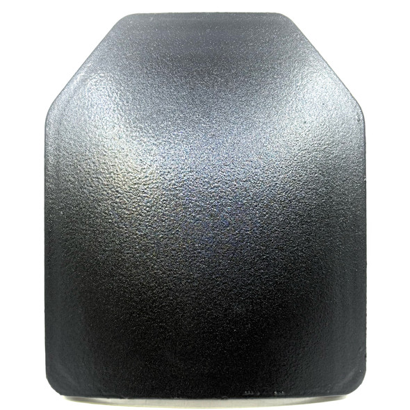 Battle Steel 10"x12" Level III+ Ballistic Plate, Shooters Cut, New/Old Stock