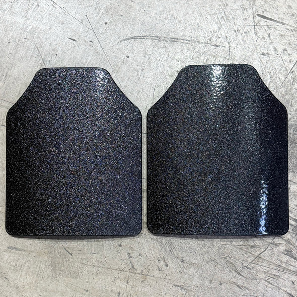Battle Steel 8A2-1012 NIJ Level IIIA+ Polyethylene/Polyurea Hard Ballistic Plate, 10"x12" Shooter's Cut, New/Old Stock