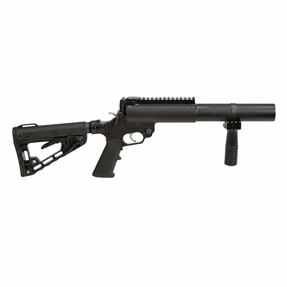 Defense Technology 1425 40mm LMT Tactical Single Launcher w/ Expandable Stock