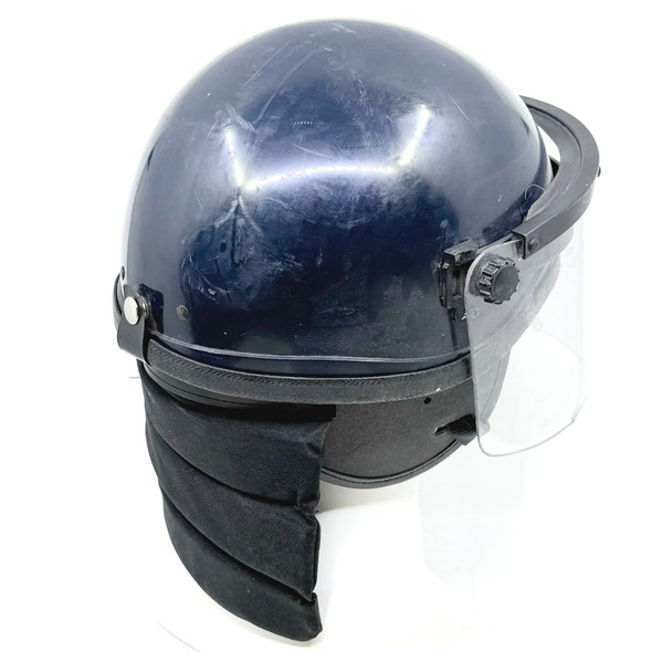 Premier Crown 900 Series C-3 Riot Duty Helmet with Clear Polycarbonate Face Shield, Police Trade