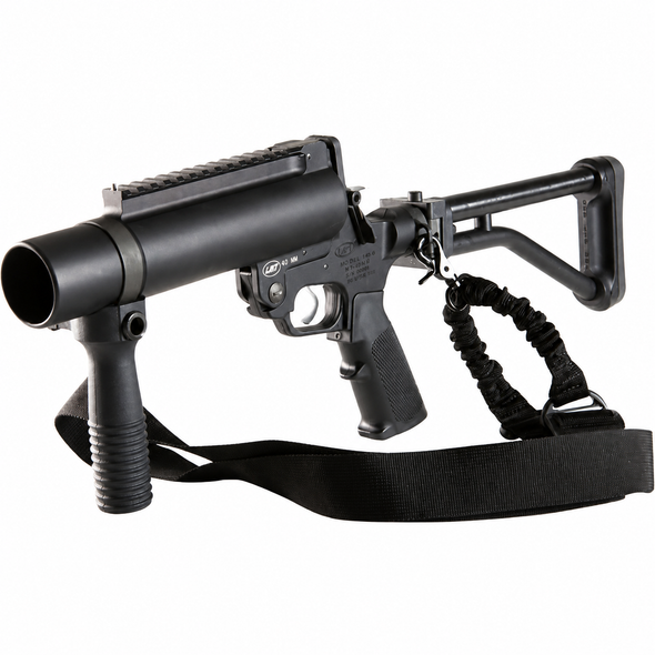 Defense Technology 1426-11 40mm 11" LMT Tactical Single Launcher w/ Folding Stock