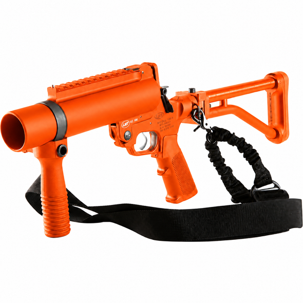 Defense Technology 1426OR 40mm LMT 14” Orange Tactical Single Launcher w/ Folding Stock