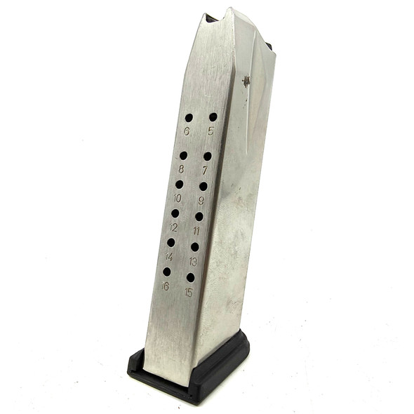 Springfield Armory XD Stainless Steel 9mm 16-Round Magazine, Police Trade