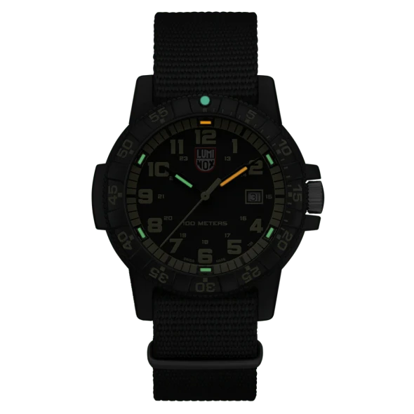 Luminox Leatherback Sea Turtle Giant OutdoorBlack/Beige Dial Watch 44mm