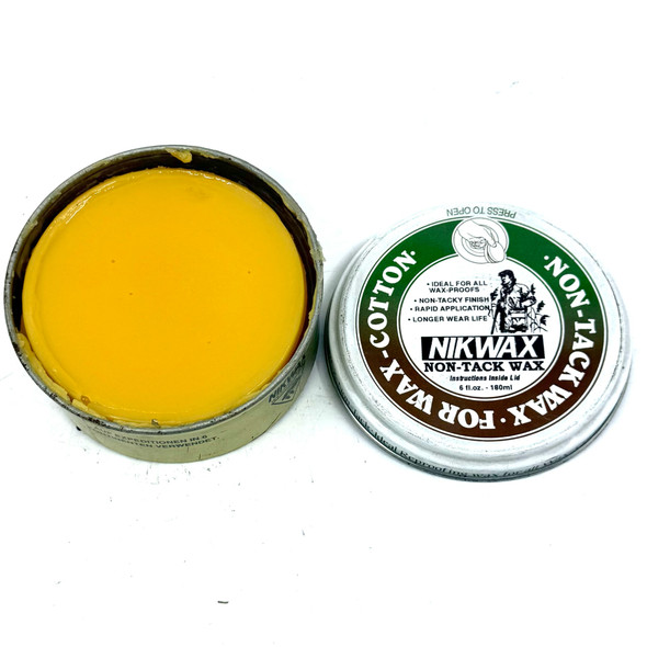 NICKWAX Non-Tack Wax for Wax-Cotton, New/Old Stock