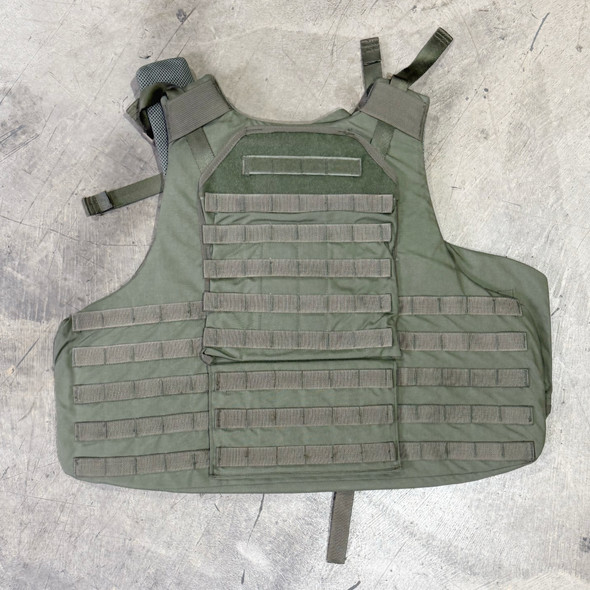 Point Blank MOLLE Plate Carrier, OD Green, Police Trade
