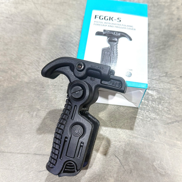 FAB Defense FGGK-S Pistol Integrated Folding Foregrip & Trigger Cover, New/Old Stock