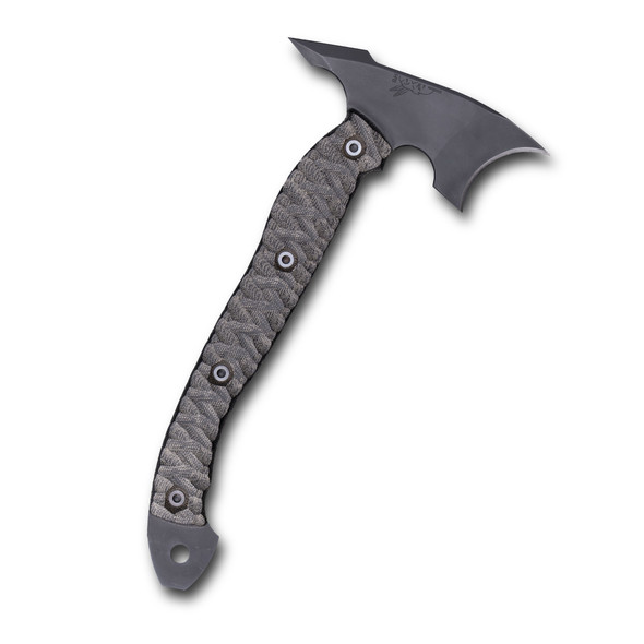 Half Face Blades Crescent Hawk Knife