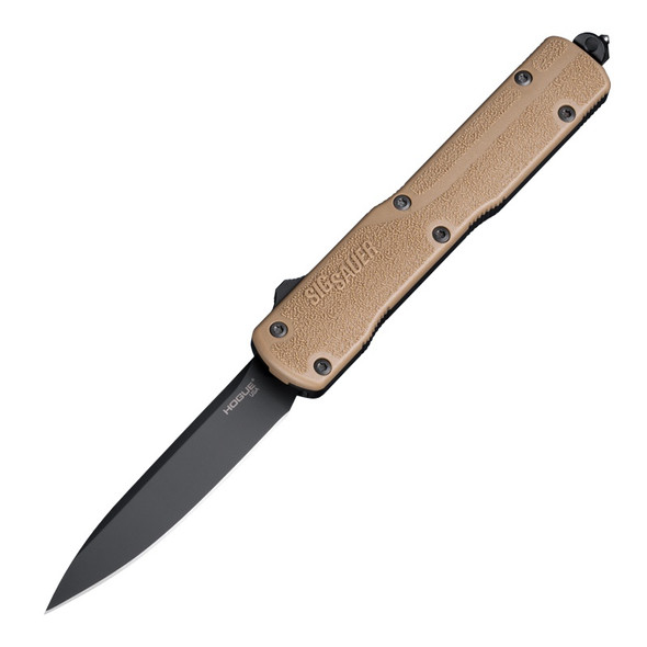 Hogue 36971 SIG Counterstrike OTF Automatic Knife 3.35" Drop Point Plain Edge