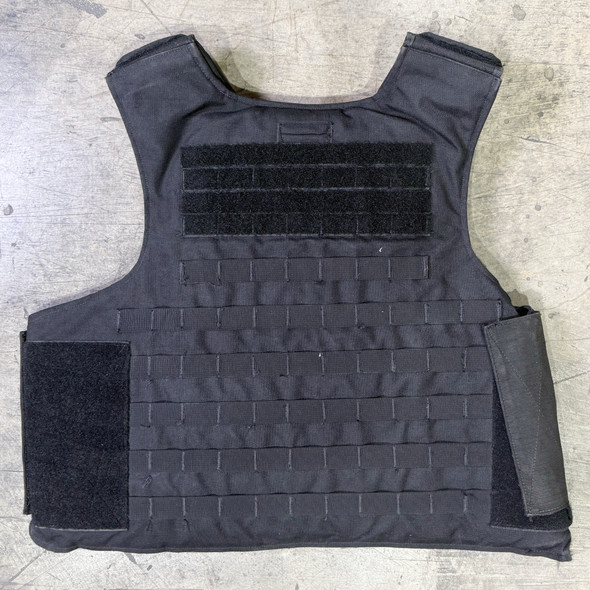 American Body Armor (ABA) Law Enforcement Raid Vest, External Carrier w/ Soft Ballistic Panels, Police Trade