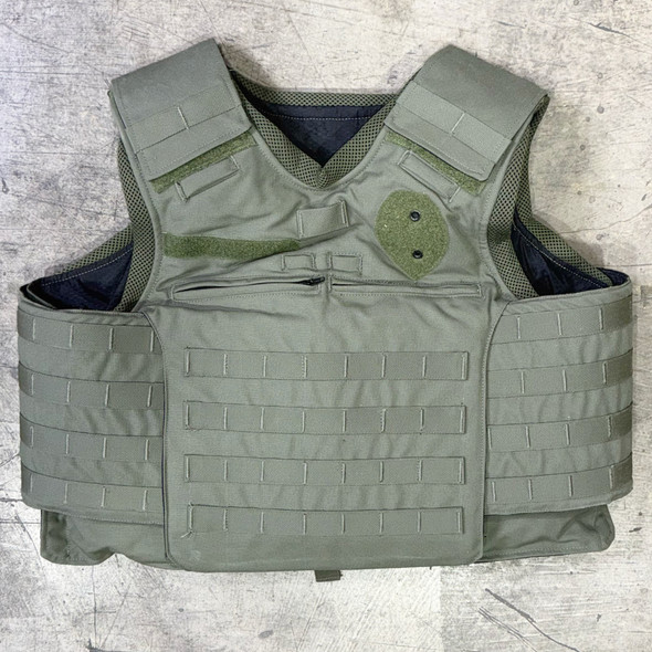 Second Chance Tactical Molle Plate Carrier Vest, DN6026, Police Trade