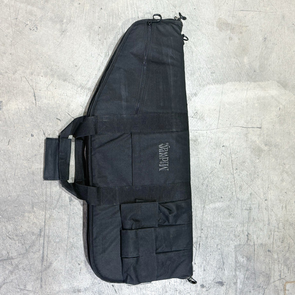 MidwayUSA Padded Tactical Rifle Case, 42" Soft Gun Bag with Mag Pouches, Police Trade