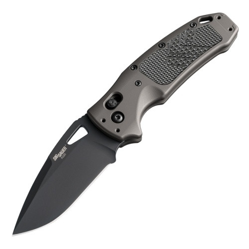 Hogue 36356 SIG K320 Legion AXG Manual Folding Knife 3.5" Drop Point Plain Edge