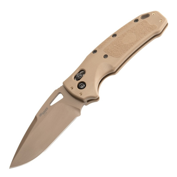Hogue 36371 SIG K320 M17 & M18 Manual Folding Knife 3.5" Drop Point Plain Edge