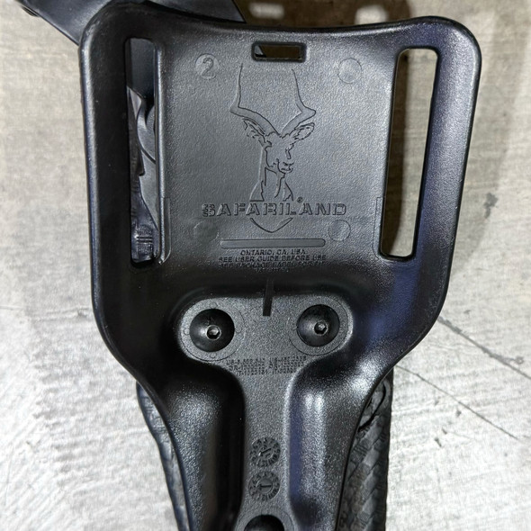 Safariland Glock 20/21 Basketweave Holster, 6360-383, Right Hand, Police Trade