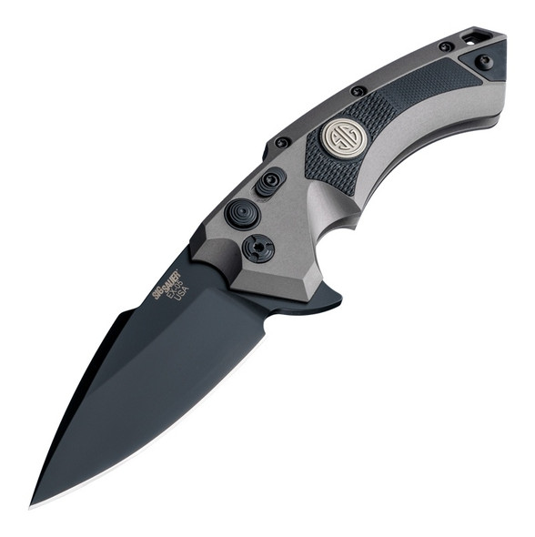 Hogue 36572 SIG X5 Tactical Manual Flipper Knife 3.5" Spear Point Plane Edge