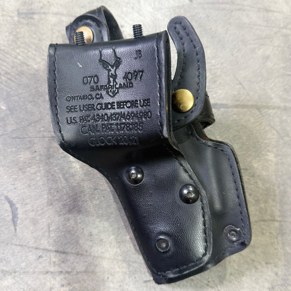 Safariland 070-4097 Glock 20/21 Duty Retention Holster, Police Trade